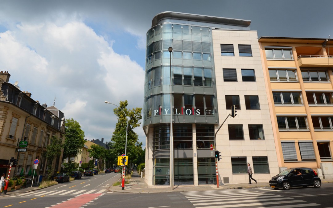 Vitrophanie Immeuble Pylos