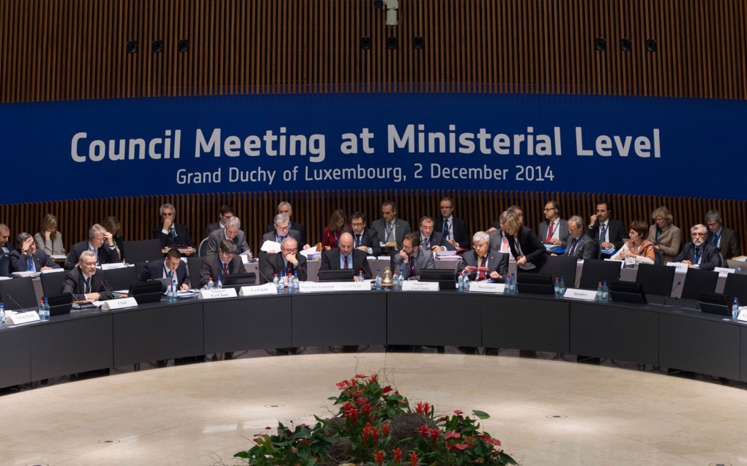 Signalétique évènementielle ESA Luxembourg 2014