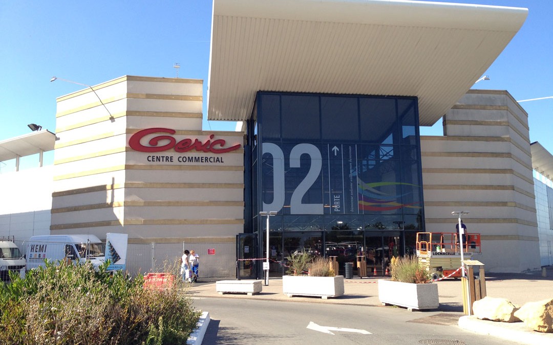 Signalétique Centre Commercial GERIC