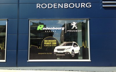 Vitrine Rodenbourg pour la Peugeot 2008