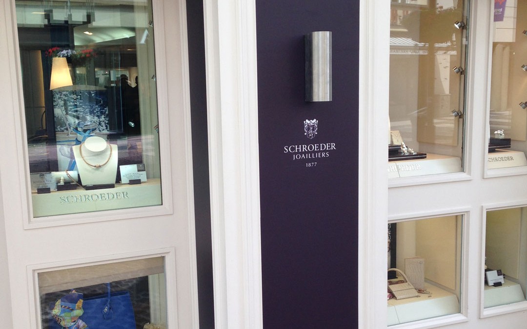 Decoration Colonnes Joailliers Schroeder