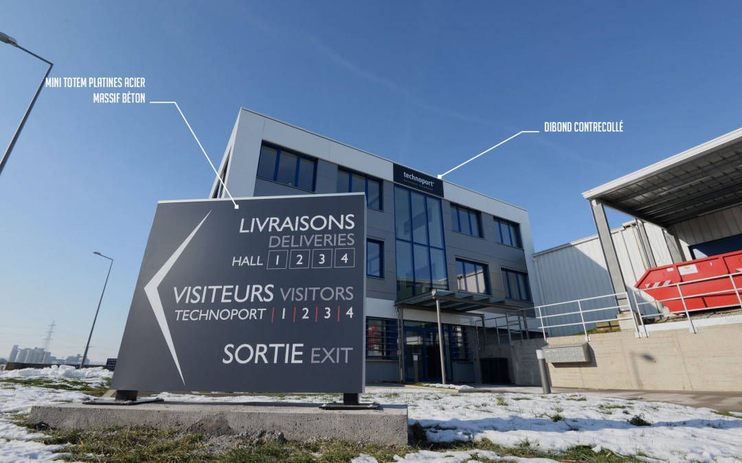 Signalétique Technoport Foetz